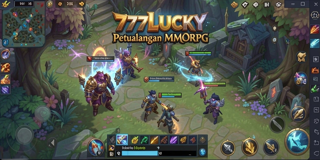 Tampilan gameplay menarik di dunia <strong>777LUCKY</strong> dengan aksi dinamis.