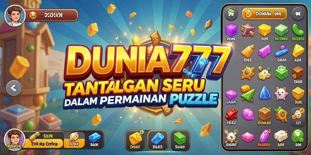 Tampilan gameplay seru dari DUNIA777 yang menantang.