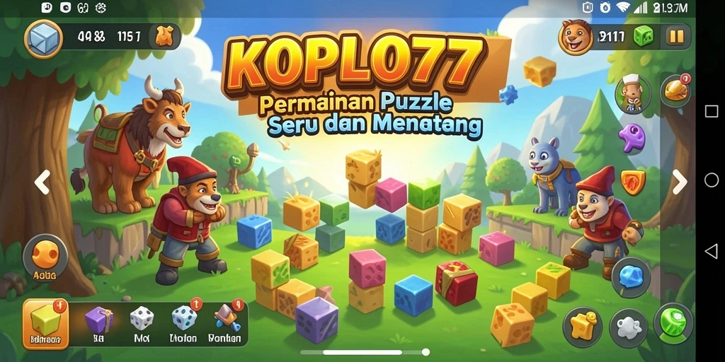 Tampilan gameplay KOPLO77 yang menarik dan penuh tantangan.