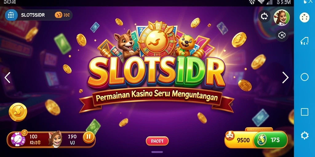 Tampilan menarik dari gameplay SLOTSIDR yang menampilkan berbagai slot.
