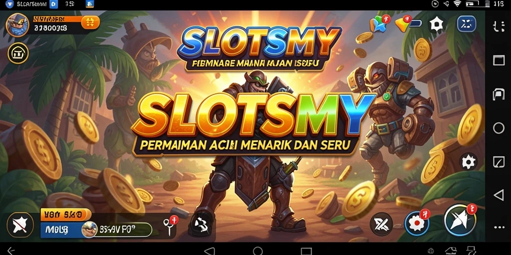 Tampilan gameplay SLOTSMY dengan aksi seru dan grafis yang menarik.
