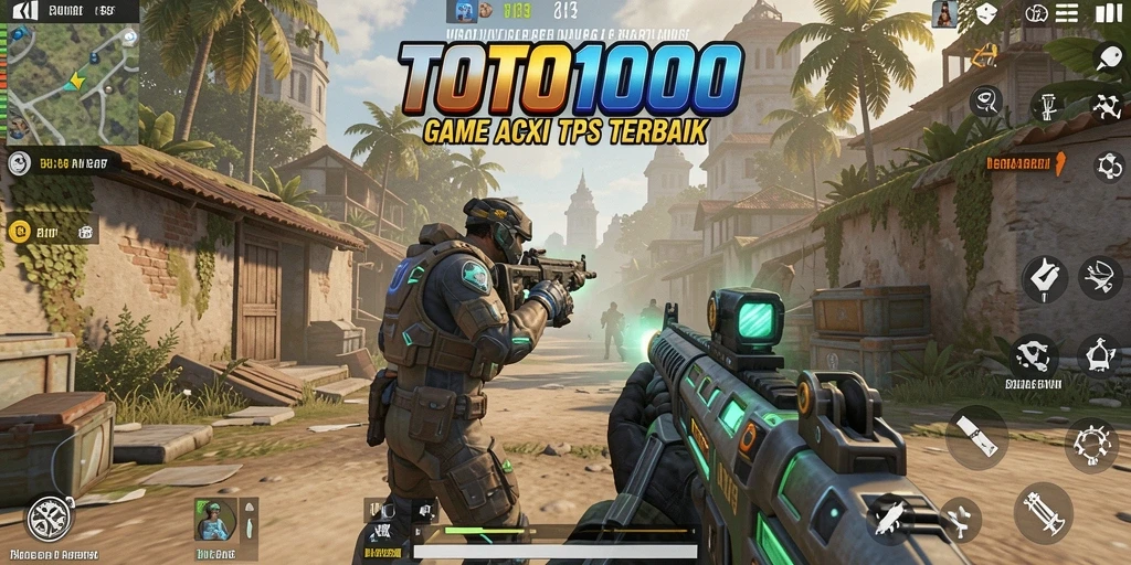 Tampilan gameplay TOTO1000 yang menegangkan dan menantang.